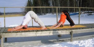 Йога зимой: советы и асаны