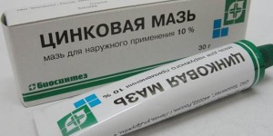 Цинковая мазь от прыщей